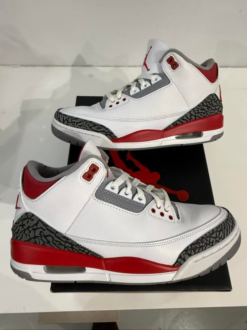 Jordan 3 Retro Fire Red (2022) - Pre-Owned Size 9