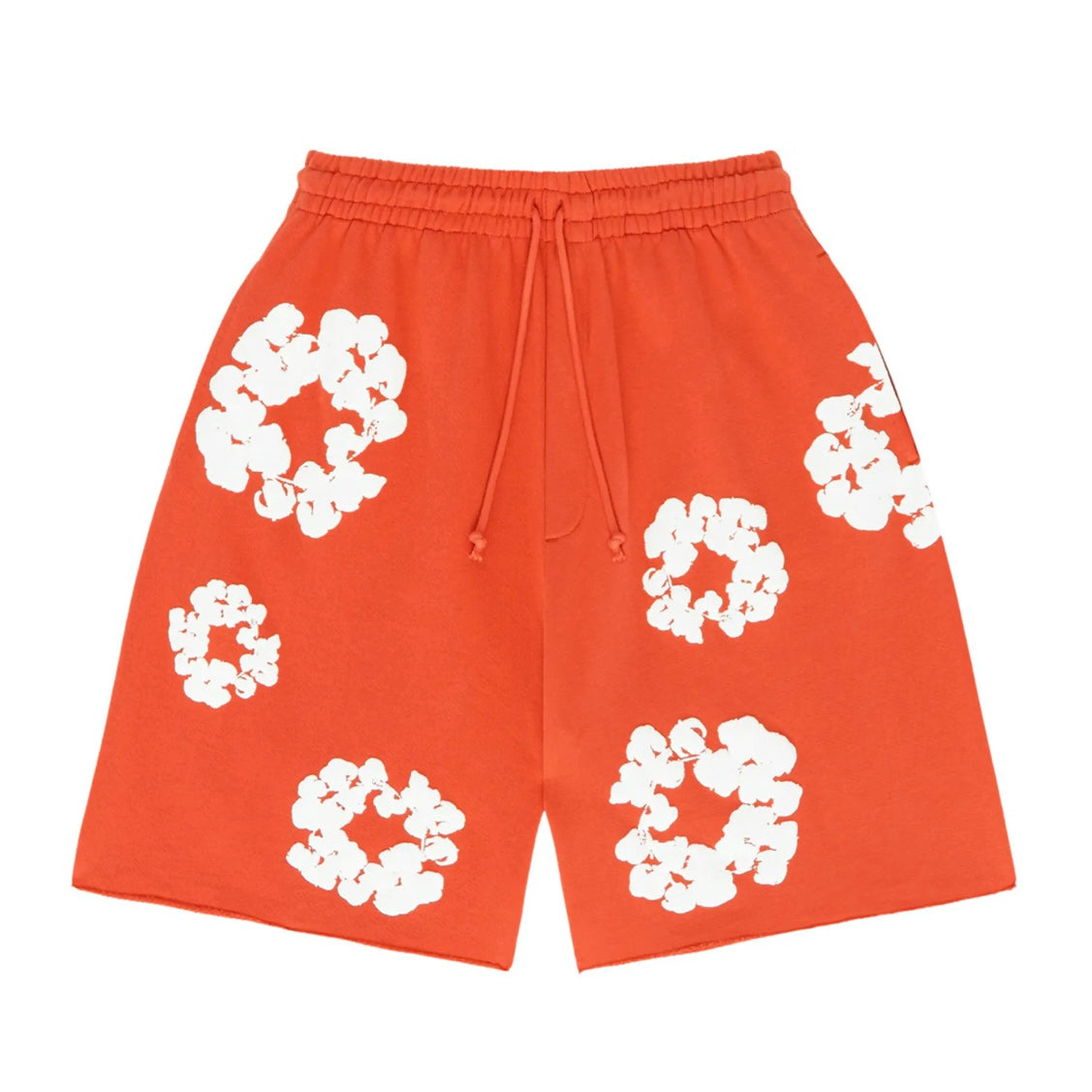 Denim Tears The Cotton Wreath Shorts Orange