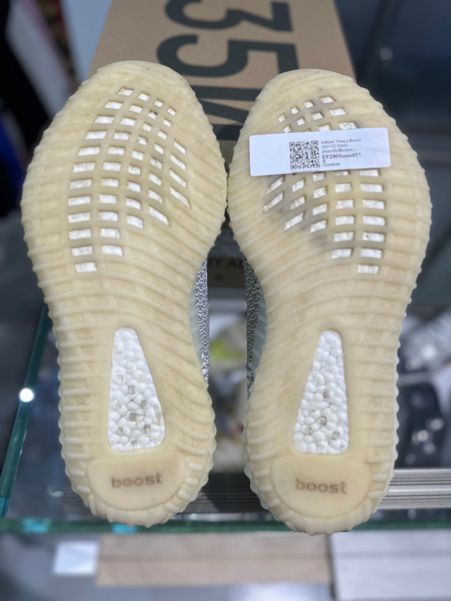 Adidas Yeezy Boost 350 V2 Static (Non-Reflective) - Pre-Owned Size 11.5