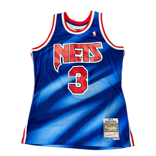 Mitchell & Ness Hardwood Classics Brooklyn Nets Drazen Petrovic Jersey (Preowned)