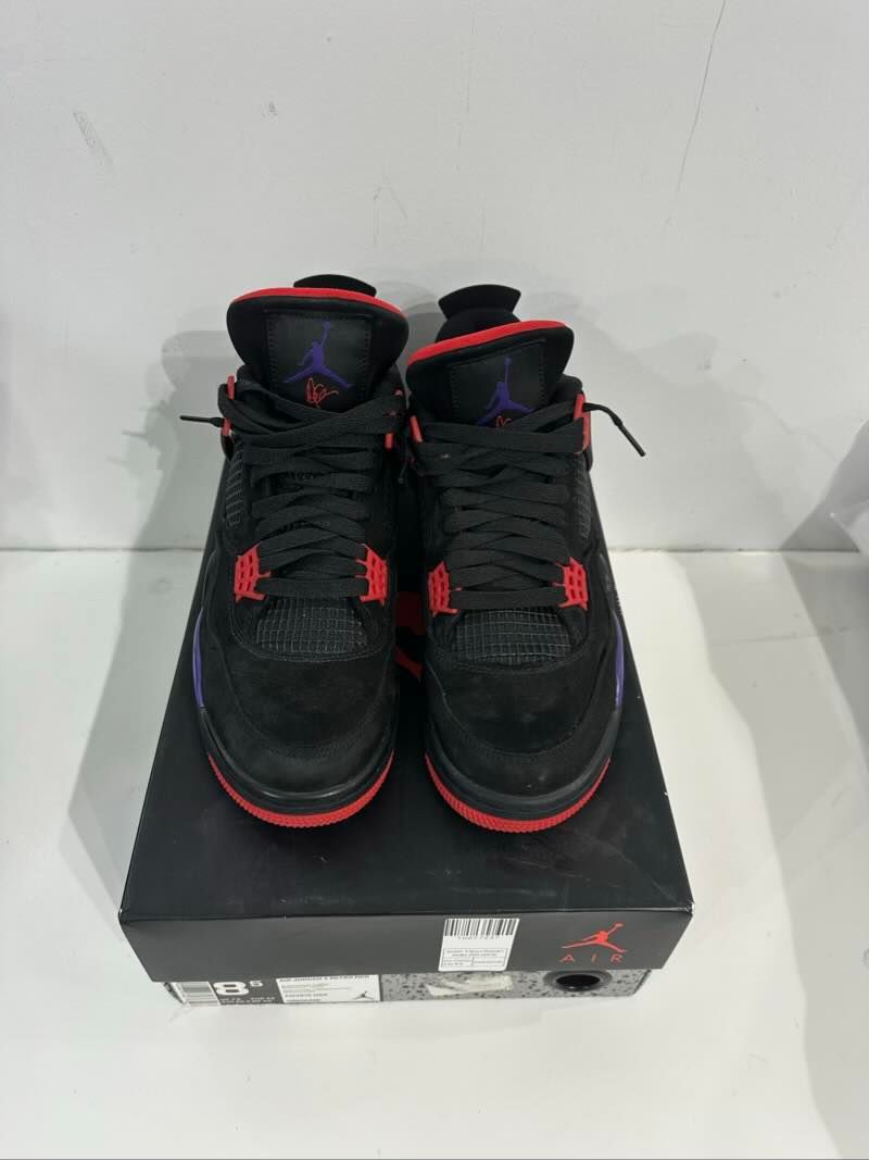 Jordan 4 Retro Raptors Drake OVO (2019) - Pre-Owned Size 8.5