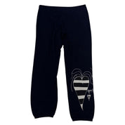 Chrome Hearts Matty Boy Triple Cross Sweatpants Navy