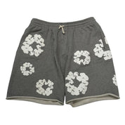 Denim Tears The Cotton Wreath Sweatshorts Grey - Lightly Used Size XL
