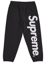 Supreme Satin Appliqué Sweatpant Black