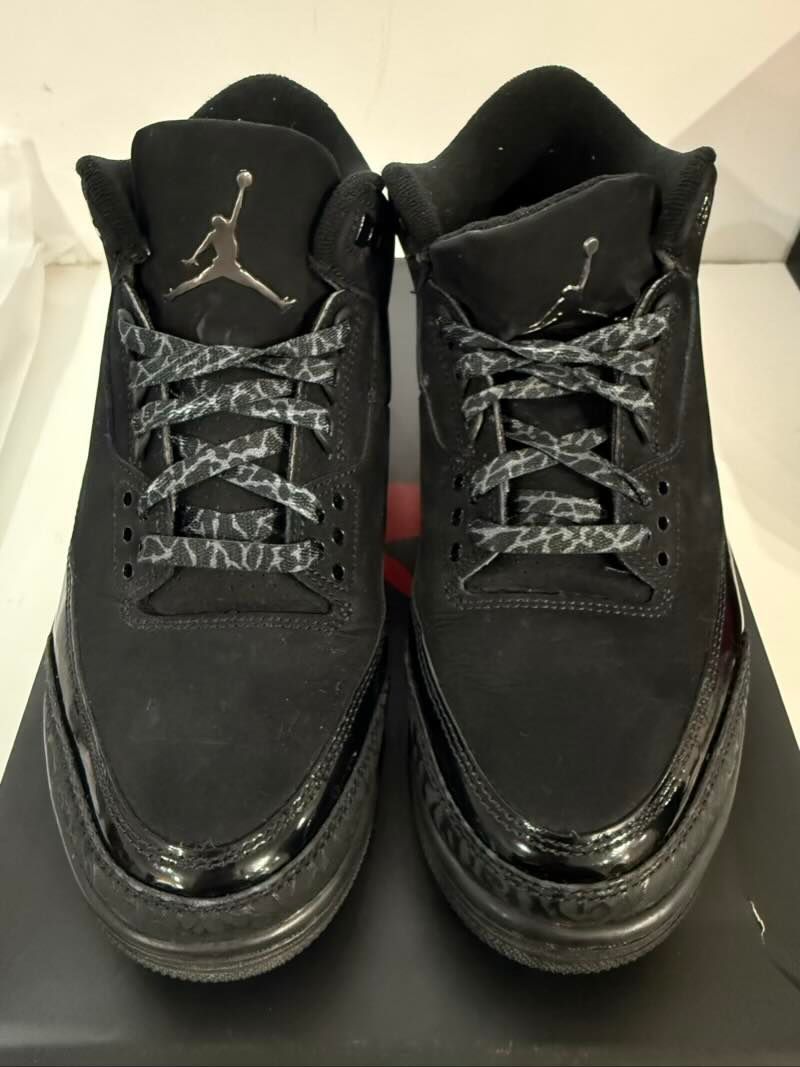 Air Jordan 3 Retro Black Cat (2025) - Pre-Owned Size 8.5