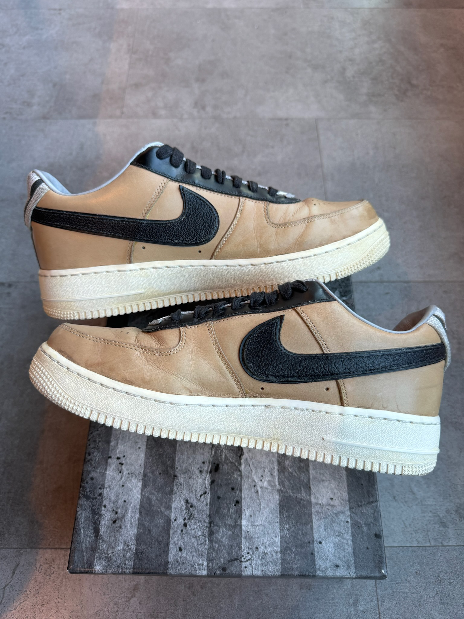 Nike Air Force 1 Low Tisci Tan (Preowned Size 10)