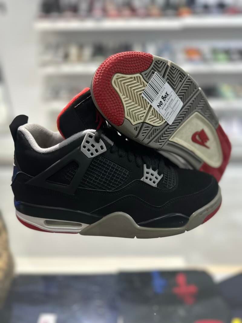 Jordan 4 Retro Bred (2019) - Lightly Pre-Owned Size 8