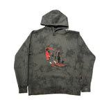 Travis Scott Jordan Washed Suede Hoodie Grey - Pre-Owned Size M