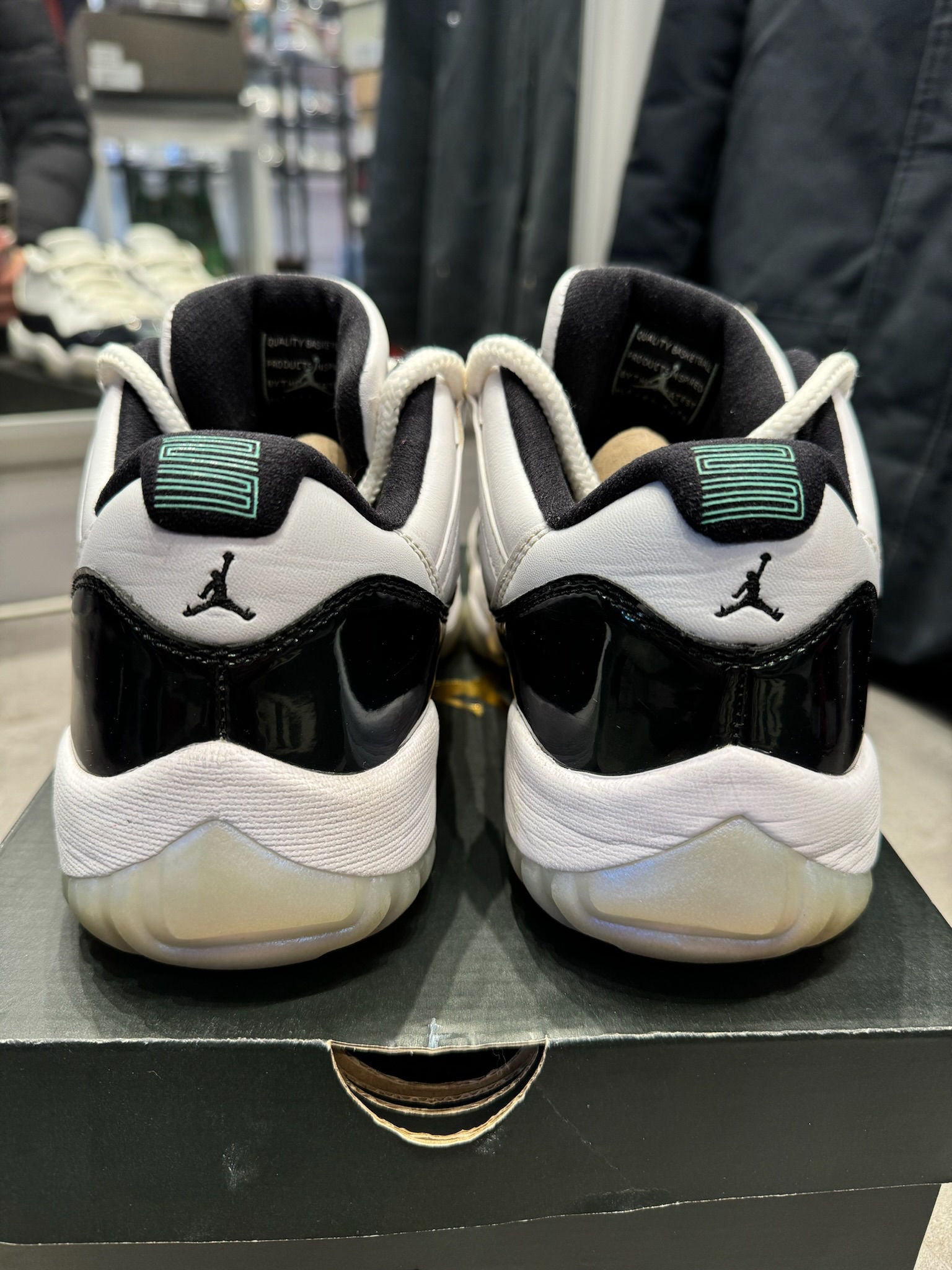 Jordan 11 Retro Low Iridescent (Preowned size 8.5) - Pre-Owned