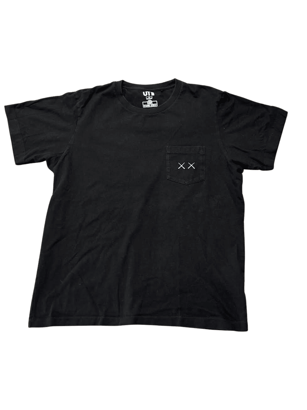 Kaws X Uniqlo X Sesame Street XX Graphic T-Shirt Black (Preowned) - Pre-Owned