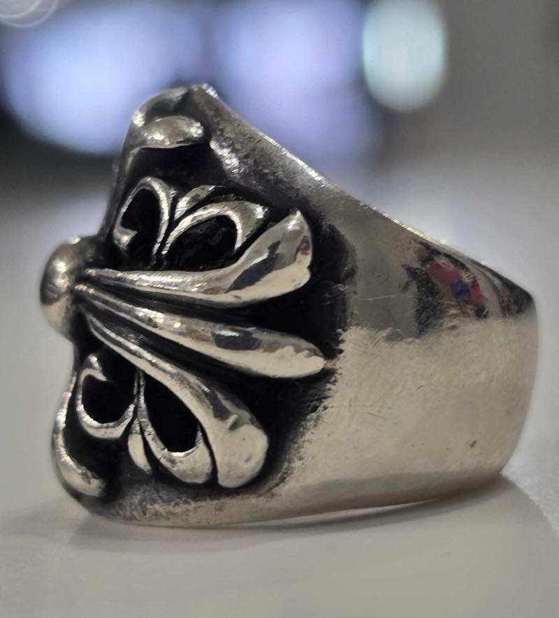 Chrome Hearts Keeper Ring - Pre-Owned Size 8