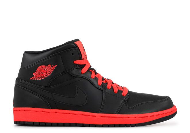 Jordan 1 Mid Black Infrared (Preowned)