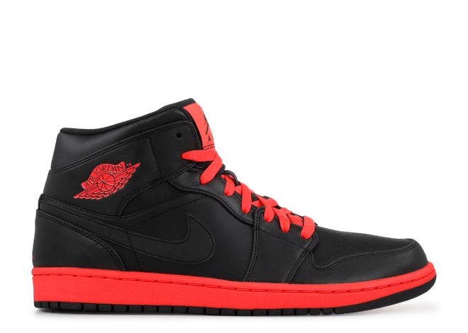 Jordan 1 Mid Black Infrared (Preowned)