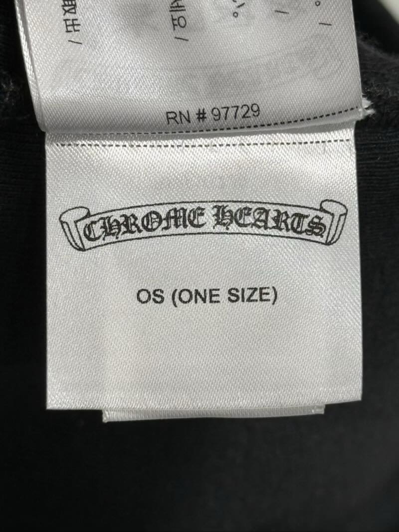 Chrome Hearts Plus Cross Skull Cap Beanie Black/White - Lightly Used