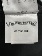 Chrome Hearts Plus Cross Skull Cap Beanie Black/White - Lightly Used