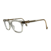 Chrome Hearts Cox Ucker Crystal Gold Clear Glasses - Worn Once
