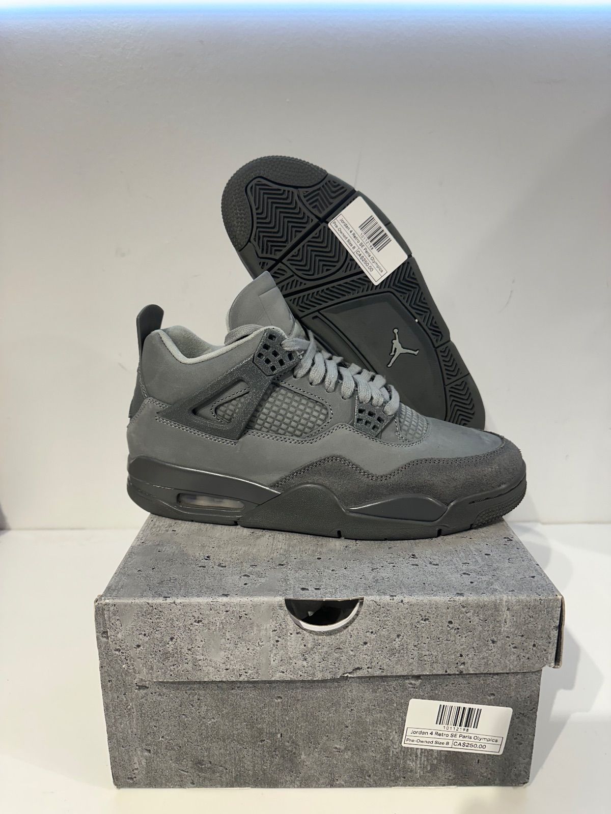 Jordan 4 Retro SE Paris Olympics - Pre-Owned Size 8