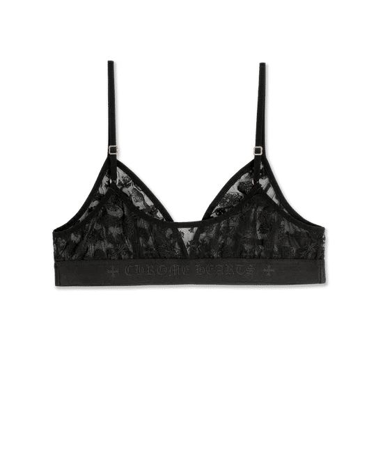 Chrome Hearts Lace Triangle Bralette