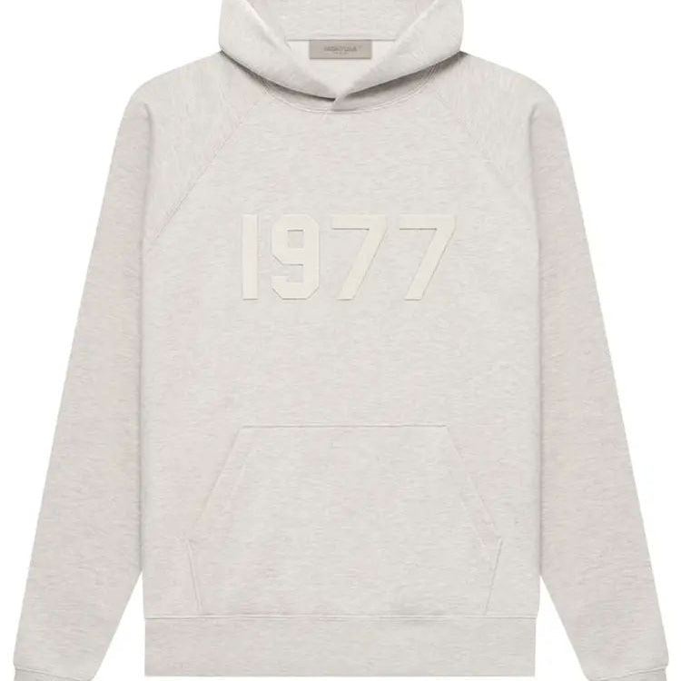 Fear of God Essentials 1977 Hoodie Light Oatmeal, brand new, size S