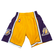 Mitchell & Ness Gold Los Angeles Lakers Swingman Mesh Shorts