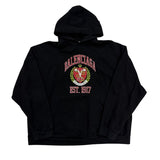 Balenciaga College Logo Hoodie Black - Lightly Used Size XL