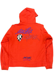 Chrome Hearts Matty Boy Sadistic Lipstick Pullover Hoodie Red - Lightly Pre-Owned Size M