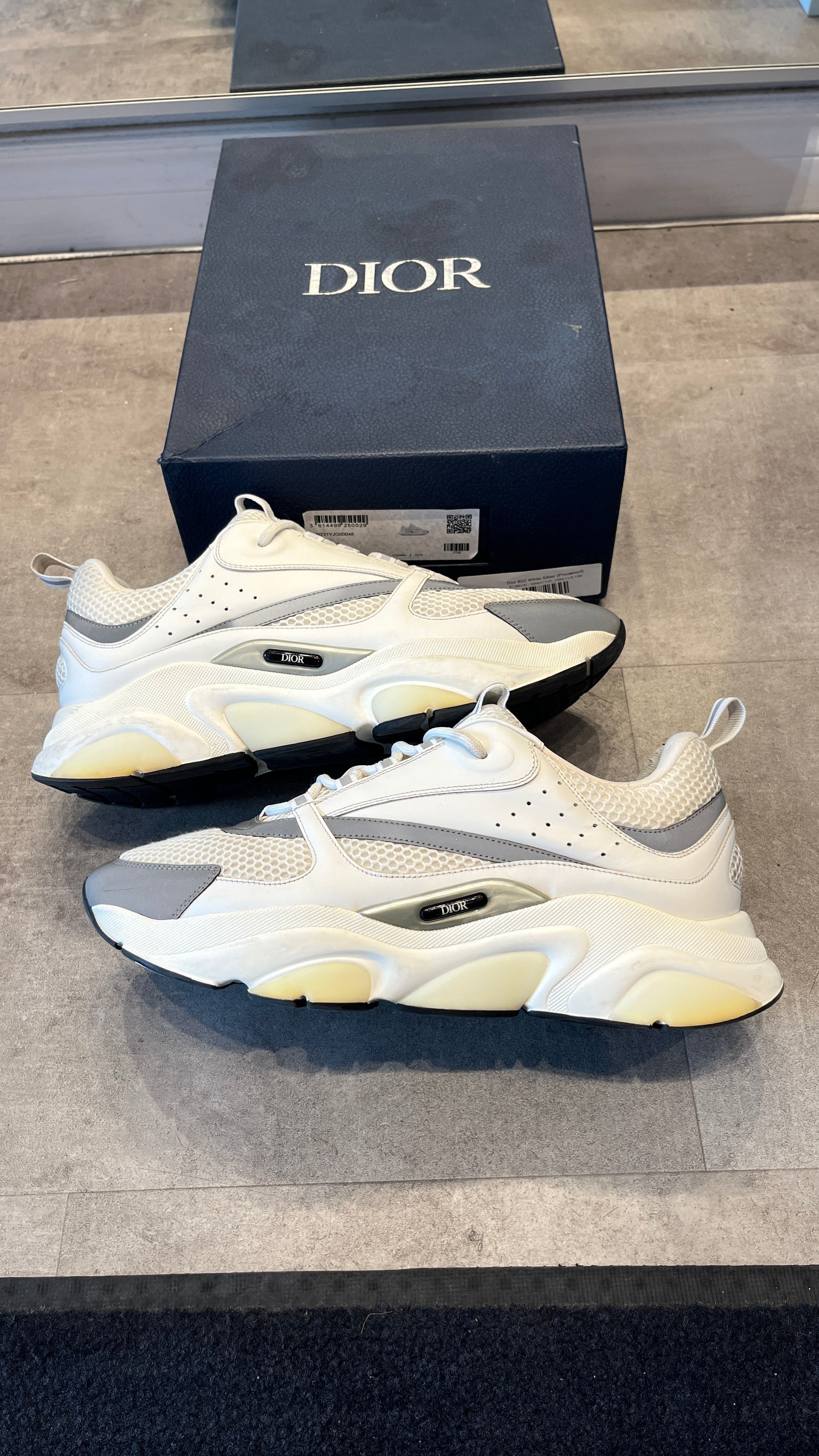 Dior b22 silver shop