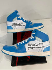 Jordan 1 Retro High Off-White University Blue - Worn Once Size 11.5
