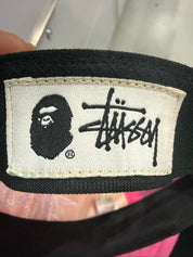 BAPE x Stussy Trucker Cap Pink - Pre Owned