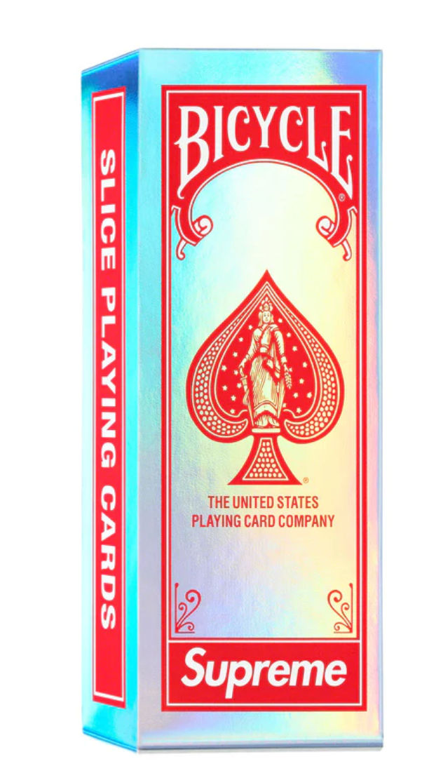Supreme Bicycle Holographic Slice Cards
