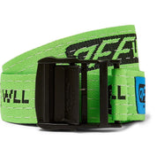 Off-White - 3.5cm Green Industrial Webbing Belt - Men - Green (Preowned) - Pre-Owned