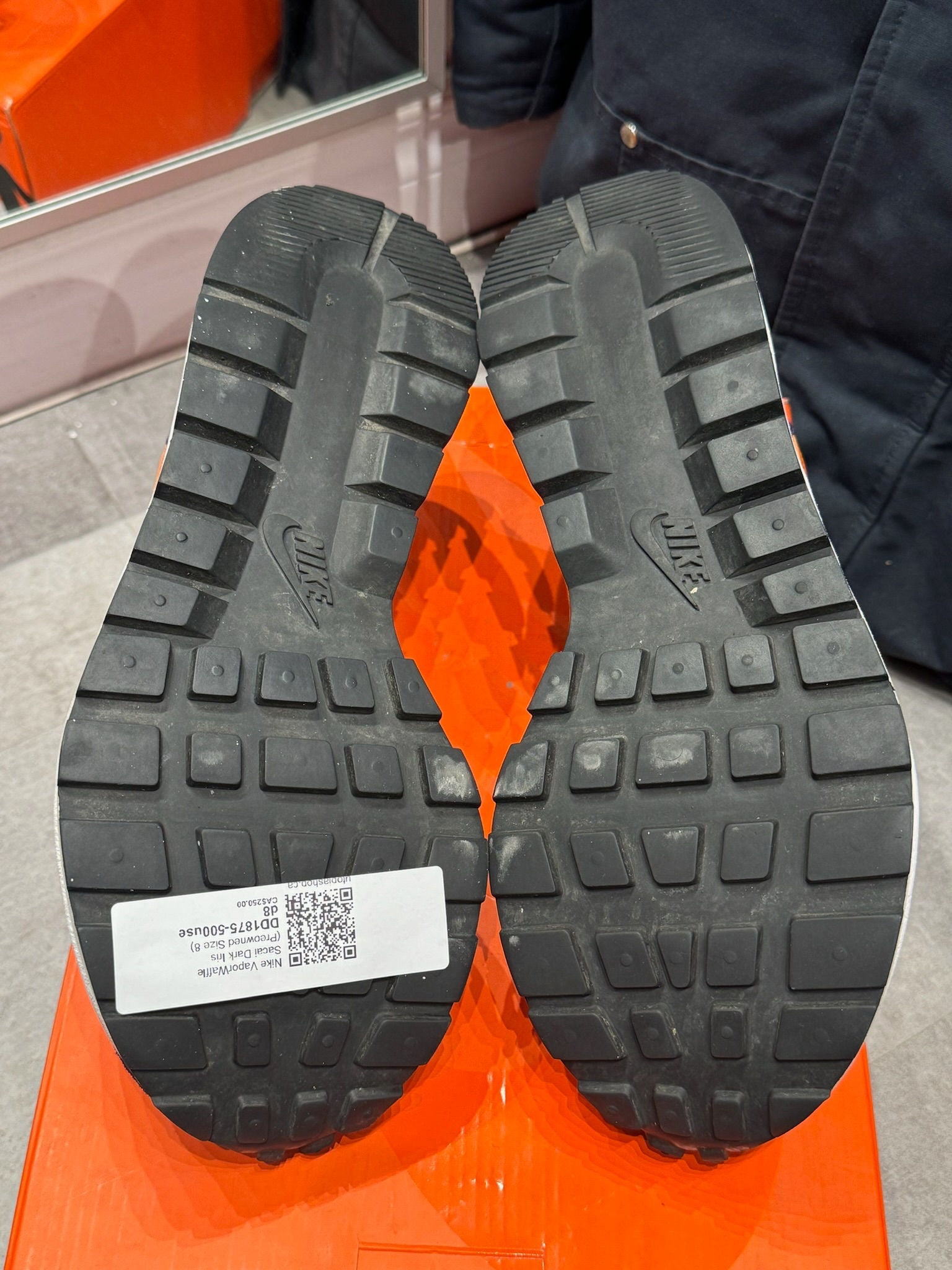 Nike VaporWaffle Sacai Dark Iris - Pre-Owned Size 8