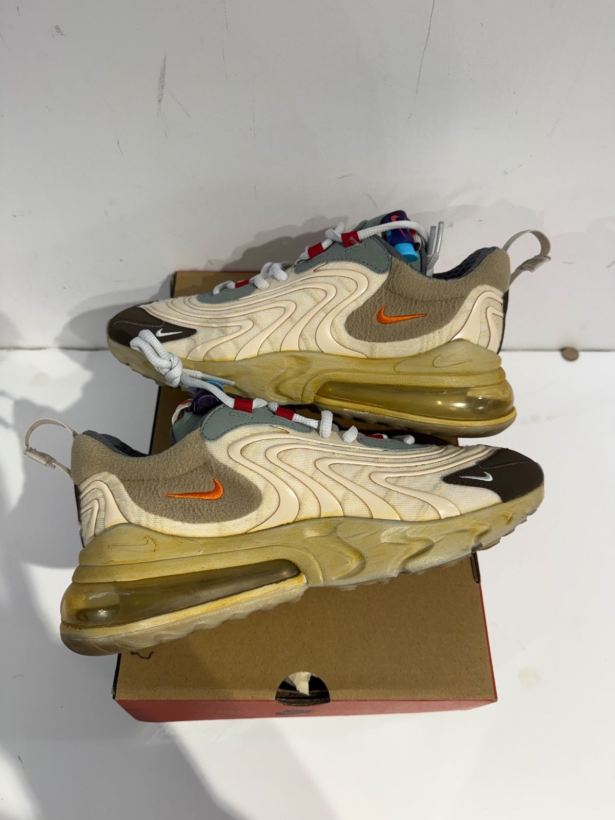 Nike Air Max 270 React ENG Travis Scott Cactus Trails - Pre-Owned Size 8M