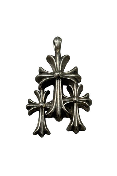 Chrome Hearts Triple Cross Pendant - Gently Used