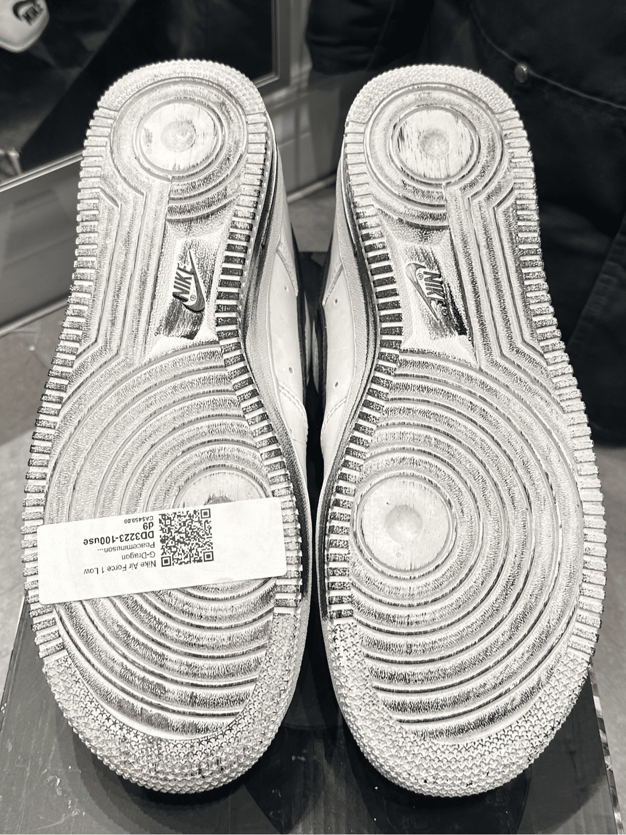 Nike Air Force 1 Low G-Dragon Peaceminusone Para-Noise 2.0 - Pre-Owned Size 9