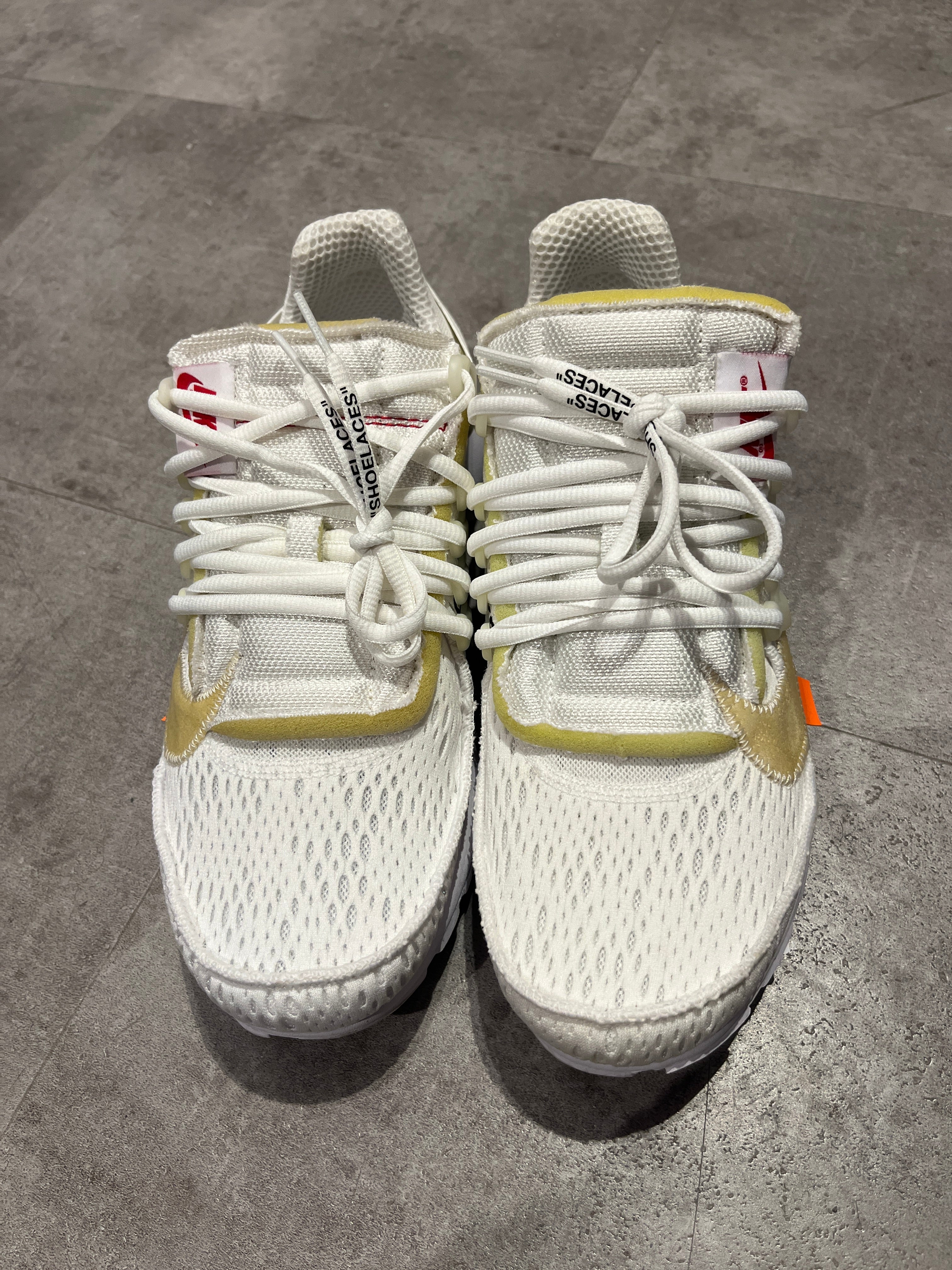 Nike X Off-White Air Presto White (2018) (Preowned Size 9 9/10 NB)