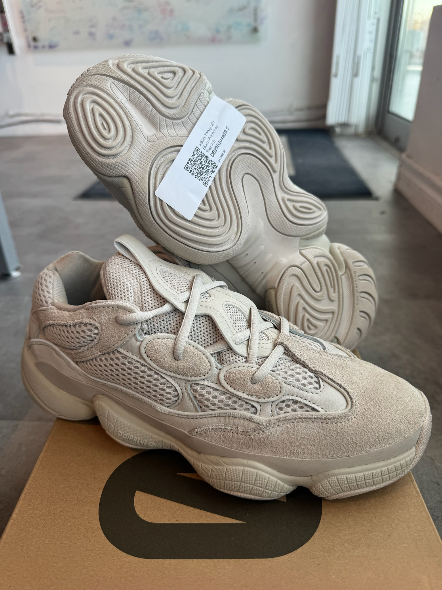 Adidas Yeezy 500 Blush (Preowned Size 9.5)