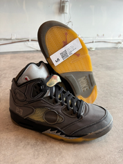 Jordan 5 Retro Off-White Muslin (Preowned Size 9 NB)