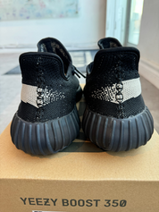 Adidas Yeezy Boost 350 V2 Core Black White / Oreo (Preowned Size 9.5)