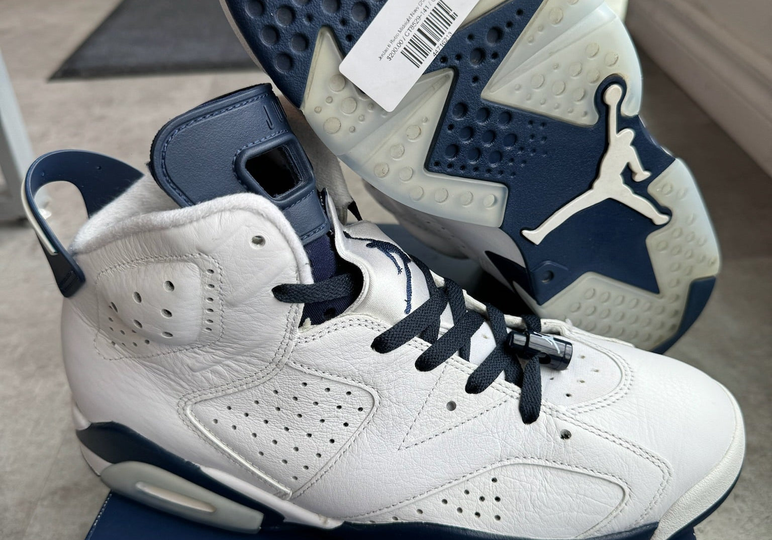 Jordan 6 Retro Midnight Navy (2022) (Preowned)