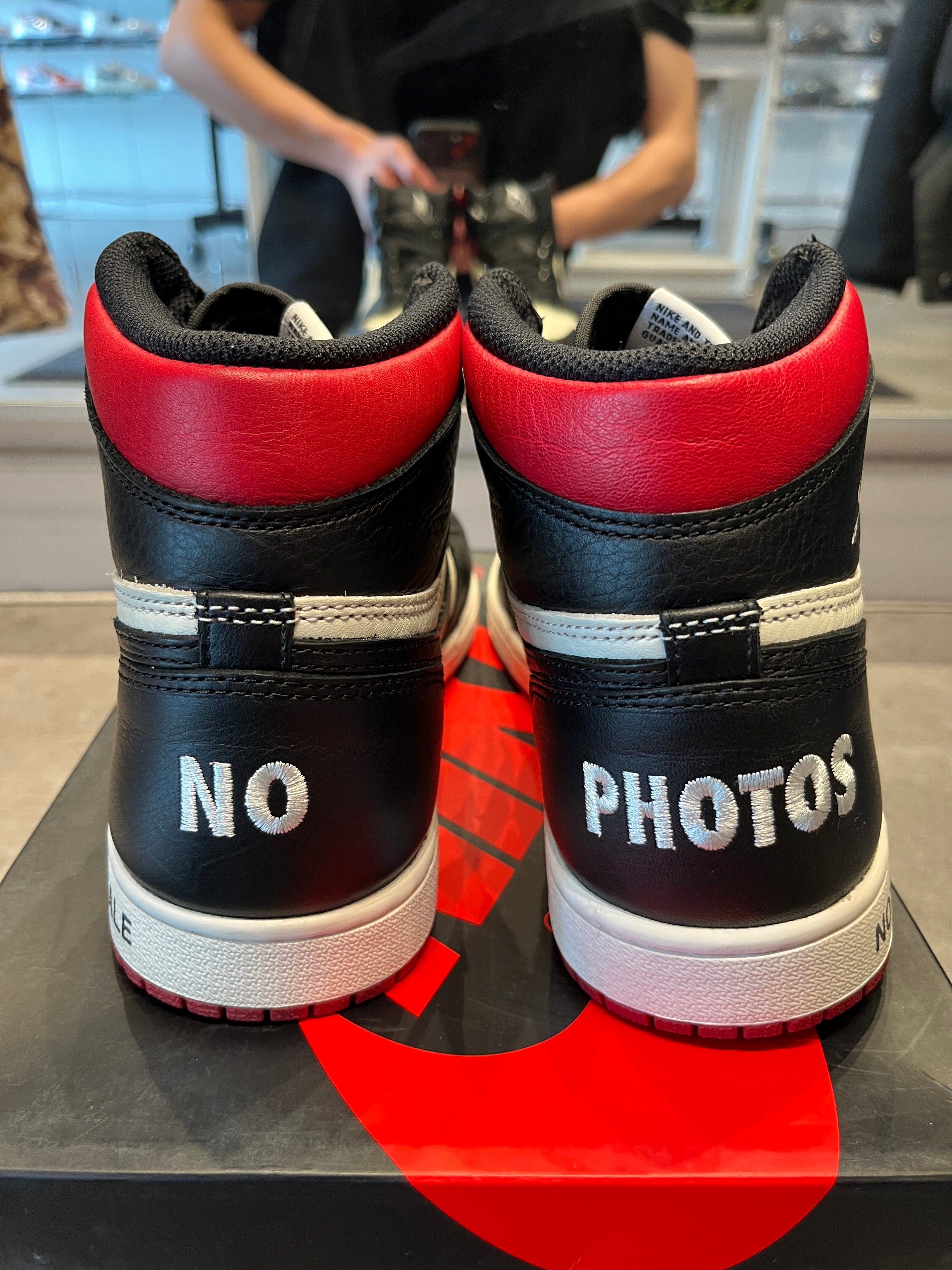 Jordan 1 Retro High Not For Resale Red (Preowned)