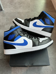 Jordan 1 Mid White Racer Blue (Preowned Size 10)