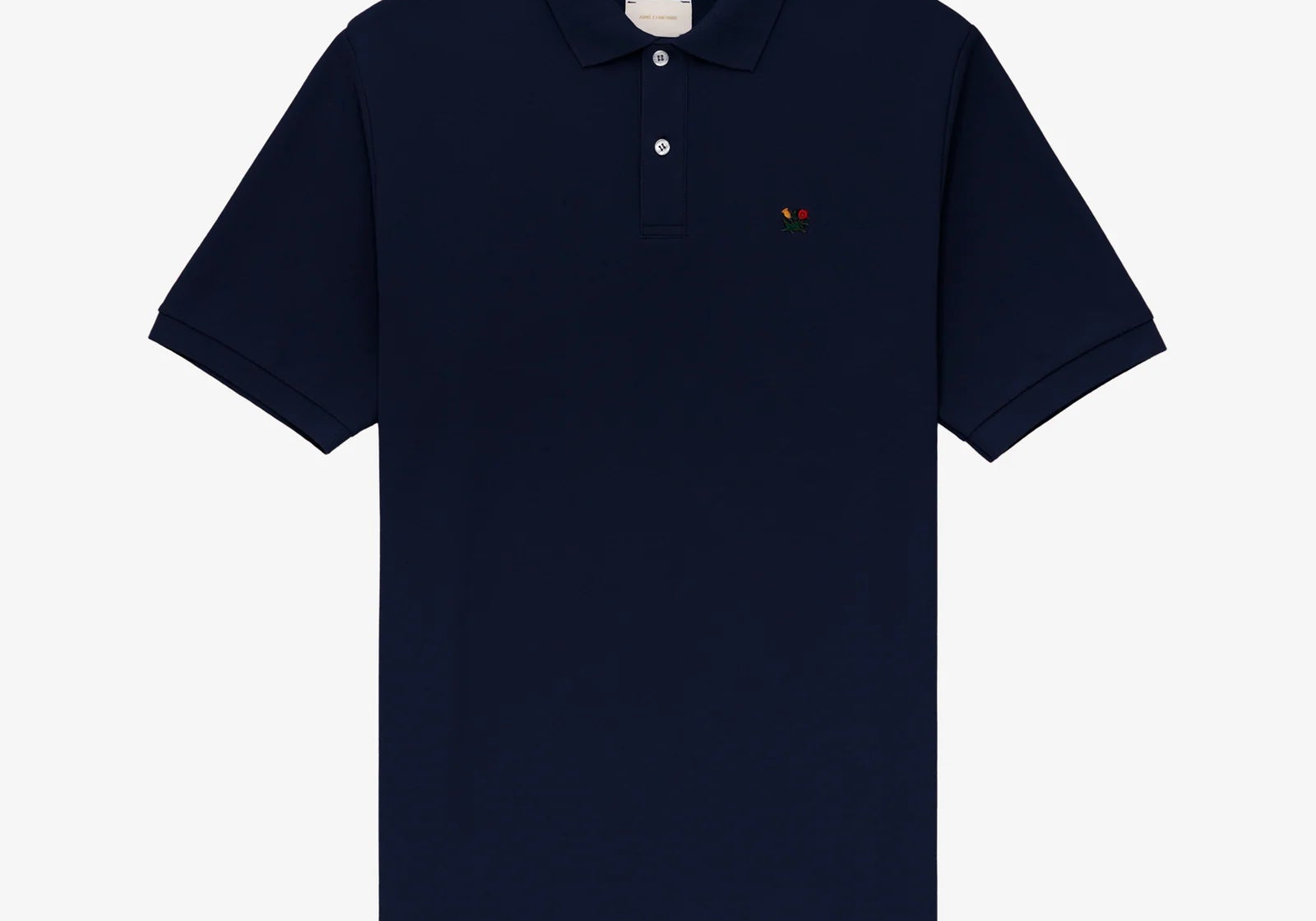 Aime Leon Dore Crest Pique Polo Navy