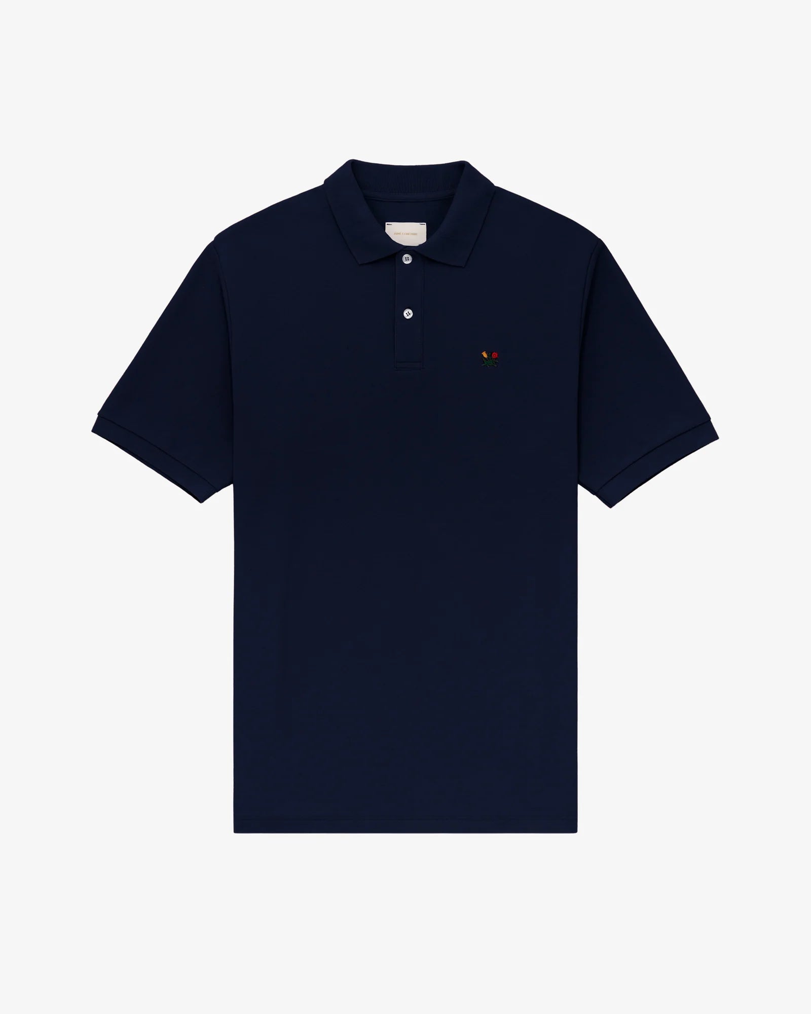 Aime Leon Dore Crest Pique Polo Navy