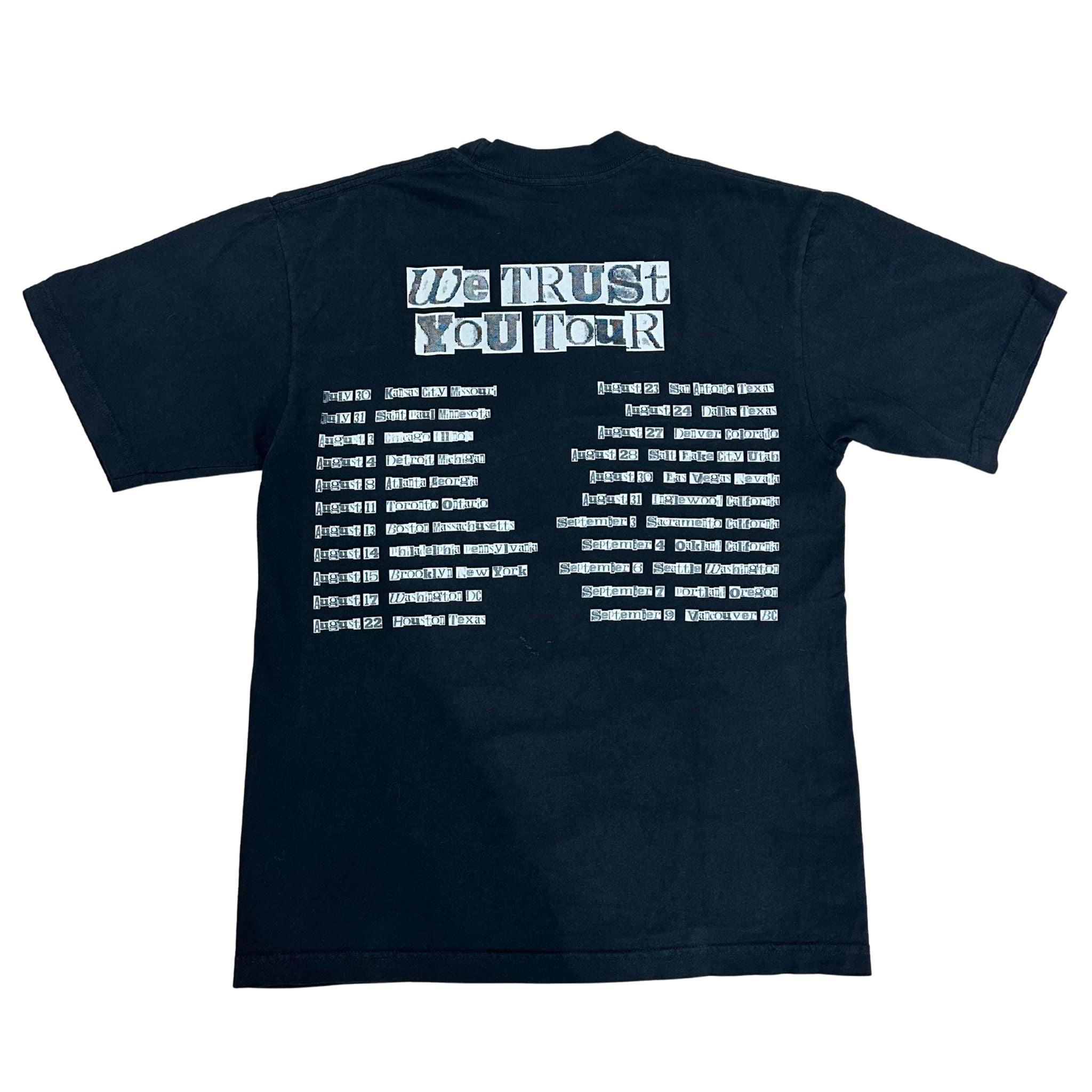 Future & Metro Boomin We Trust You 2024 Dates Tee Black, brand new, size S – photo 2 of 2