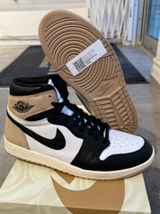 Jordan 1 Retro High OG Latte (Women's) (Preowned Size 10.5M/12W)