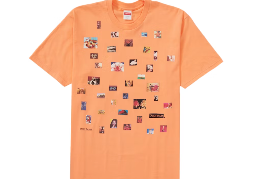 Supreme Pretty Fucked Tee Peach