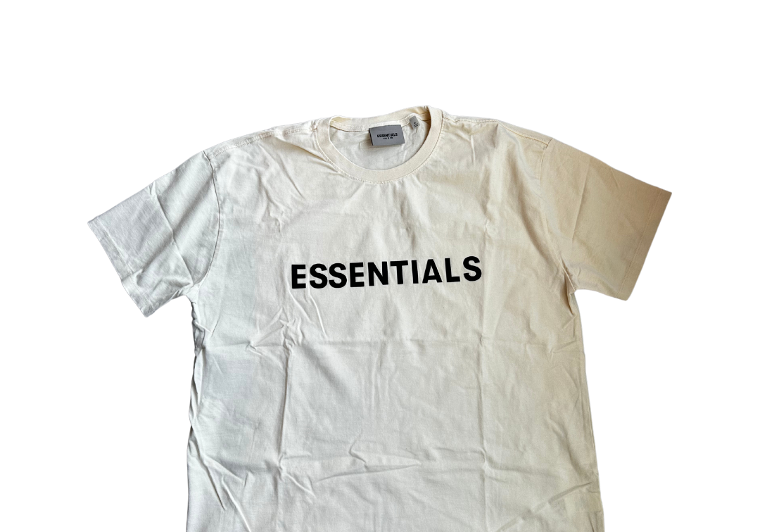 Fear of God Essentials T-Shirt (SS20) Buttercream (Preowned)