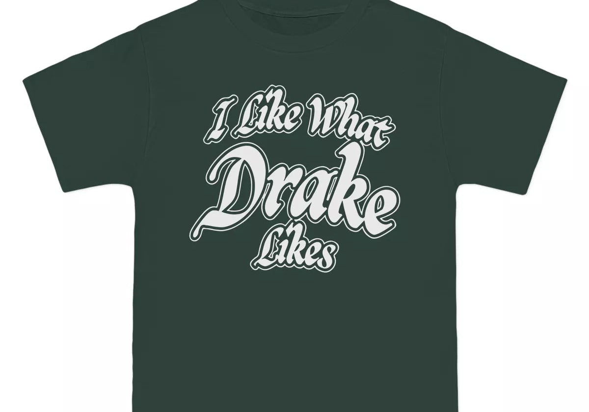 Drake IAAB Tour I Like What Drake Likes Tee Green