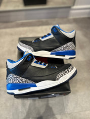 Jordan 3 Retro Sport Blue (Preowned)